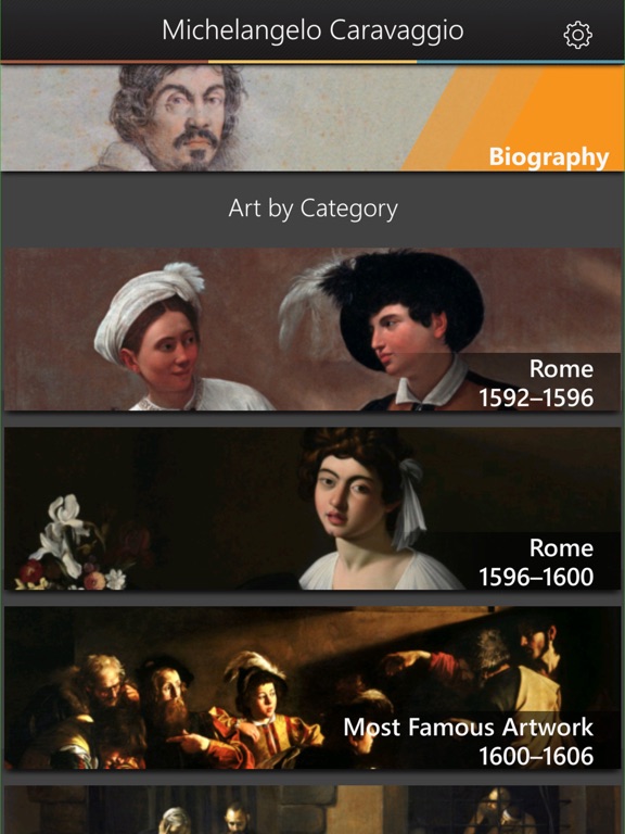 Caravaggio Art Gallery & Virtual Museum screenshot 2