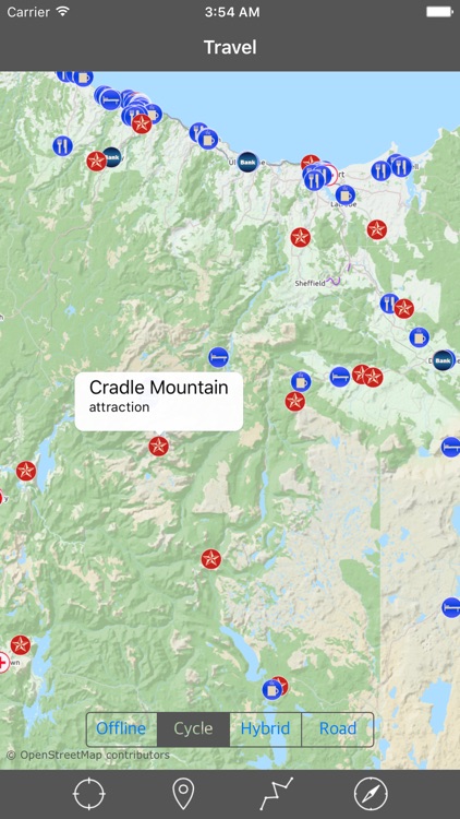 TASMANIA – GPS Travel Map Offline Navigator