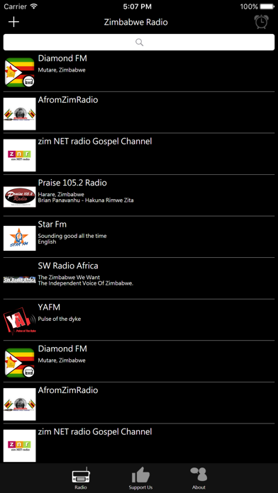 Screenshot #1 pour Zimbabwean Radio
