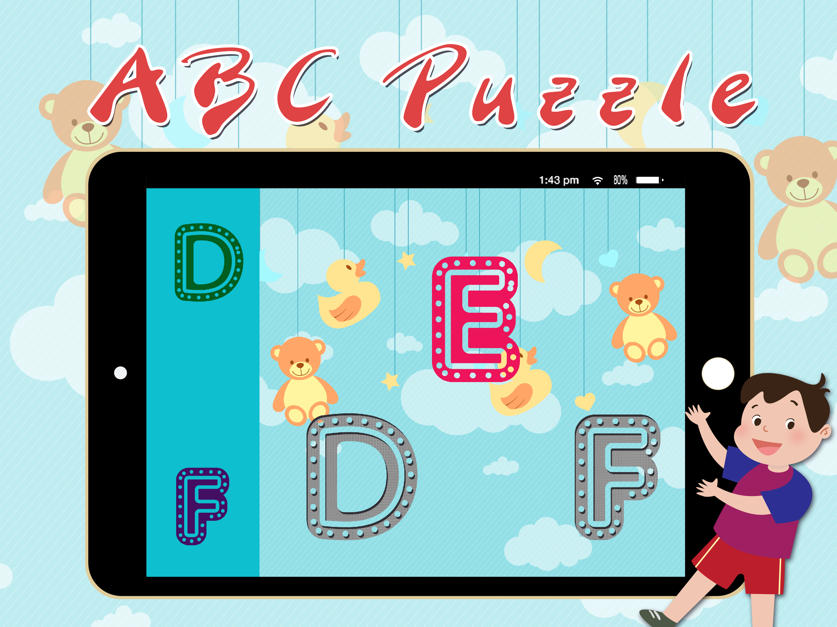 Toddler First Puzzles Alphabet screenshot 5