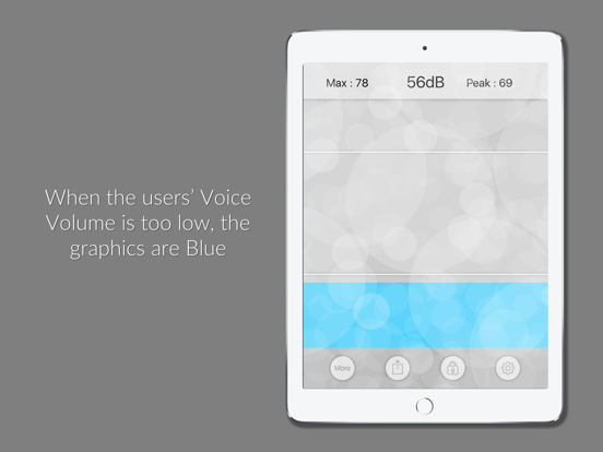 Screenshot #4 pour Voice Volume Meter Pro