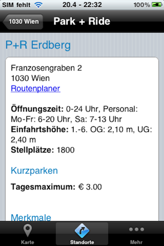 Parking in Vienna Screenshot 4 - AppWisp.com Parking in Vienna Screenshot 4 - AppWisp.com