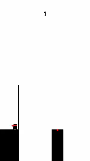 Capture d'écran de Stick Hero - Best Game Ever sur iPhone 2