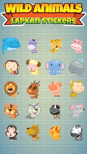 Sticker Me: Wild Animals