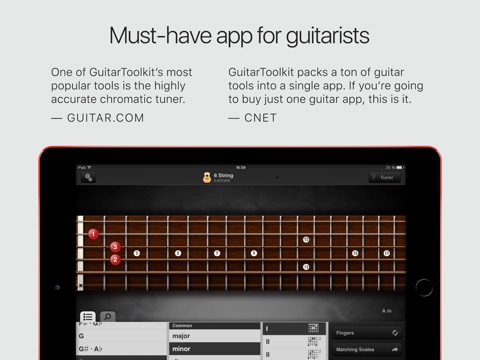 GuitarToolkit - tuner, metronome, chords & scalesのおすすめ画像1