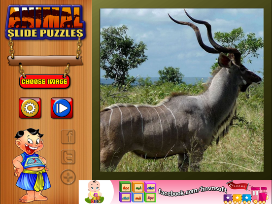 Screenshot #6 pour Trò Chơi Ghép Hình Động Vật Cho Bé - Slide Puzzle