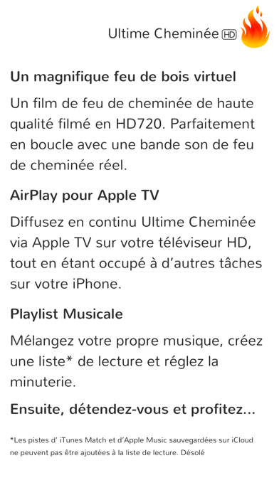 Screenshot #2 pour Ultime Cheminée HD pour Apple TV