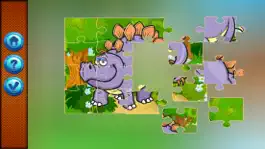 Game screenshot Динозавр Головоломки Для Детей Развивающие Игры hack