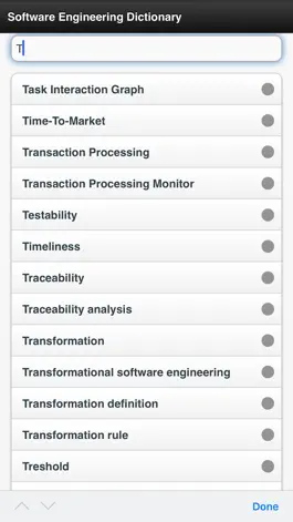 Game screenshot Software Engineering Dictionary hack