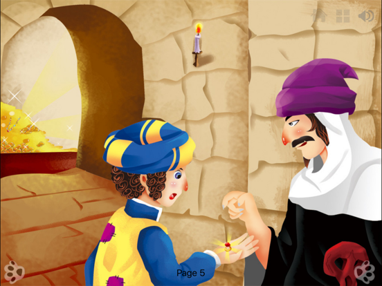 Screenshot #5 for Aladdin Fairy Tale iBigToy