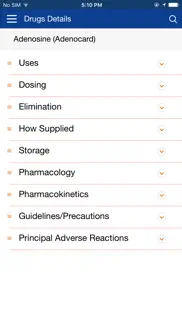 sota omoigui’s anesthesia drugs handbook – 4th ed iphone screenshot 4