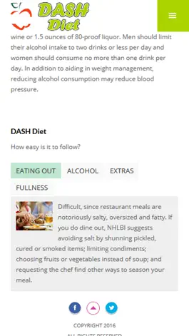 Game screenshot DASH Diet Plan for Healthy Weight Loss hack