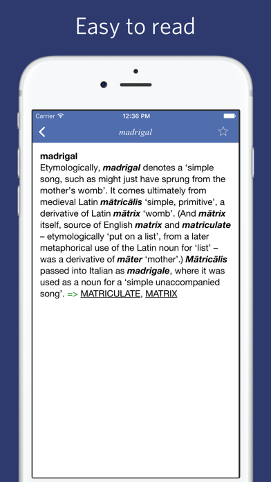 Word Origin Dictionary - a dictionary of etymologyのおすすめ画像3