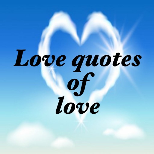 Love quotes of love icon