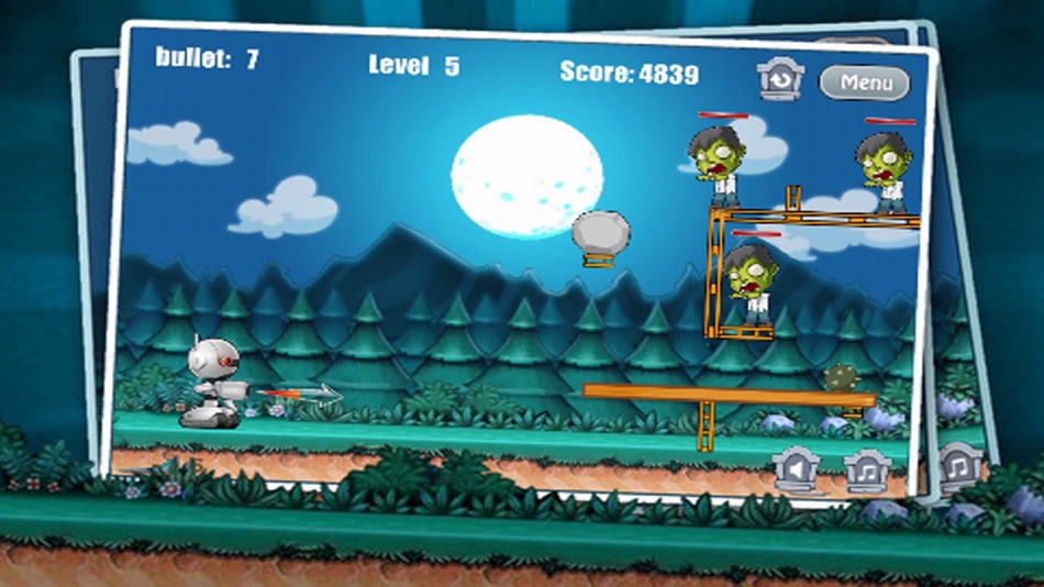 #3. Robot vs Zombie (iOS) 由: XIAN YUAN LUO