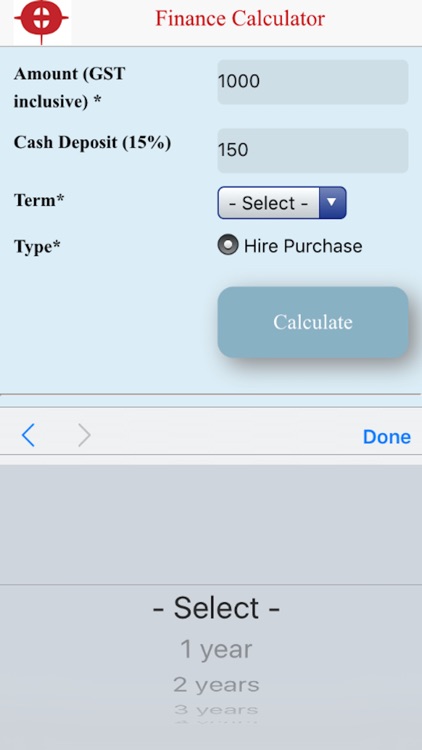 Finance Calculator