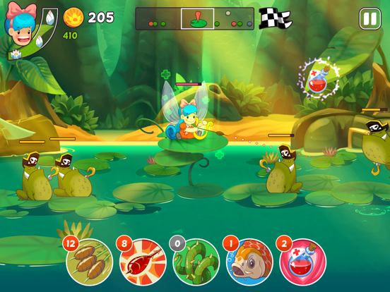 Lily of Swampville iPad app afbeelding 2