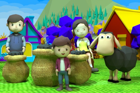 Baa, Baa, Black Sheep Nursery Rhymes In 3D FREE screenshot 4