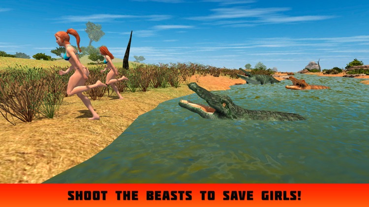 Hungry Alligator Attack Simulator 3D Full screenshot-3