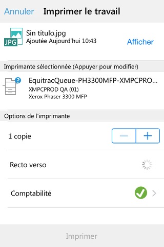 Xerox Print Portal MobileIron screenshot 4