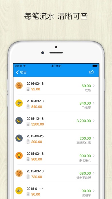 Screenshot #1 pour 发票记账本-发票管家