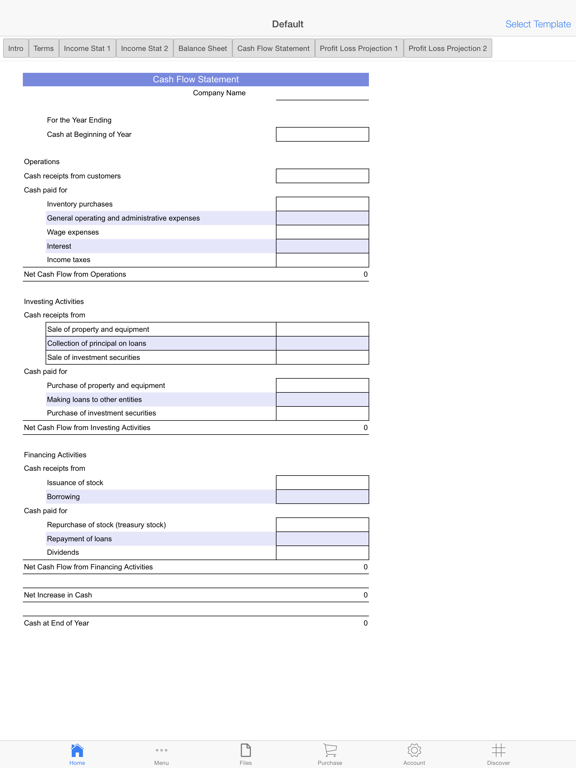 Screenshot #4 for Financial Statements