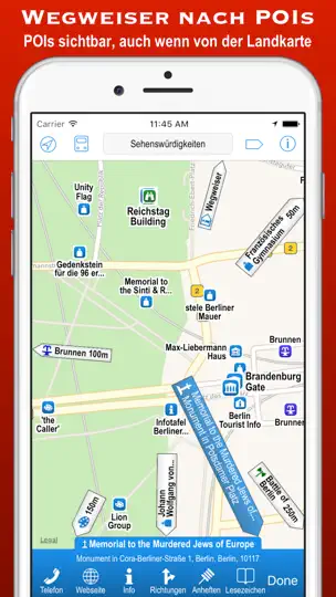Screenshot von Poison Maps - Nordeuropa auf dem iPhone 3