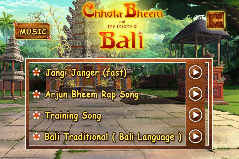 Chhota Bheem and the Throne of Bali screenshot 3