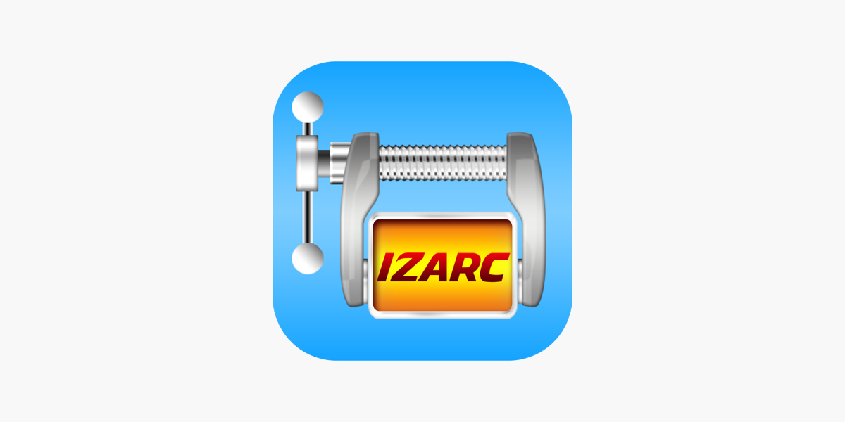 IZArc - Extract files from ZIP, RAR and 7-ZIP archives. on the App Store
