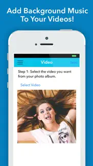 background music for video + iphone screenshot 1