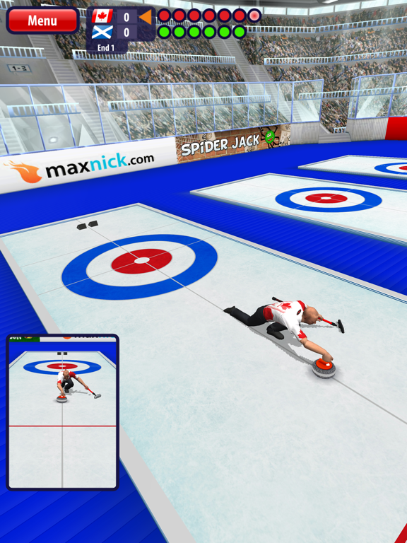 Curling3D lite для iPad