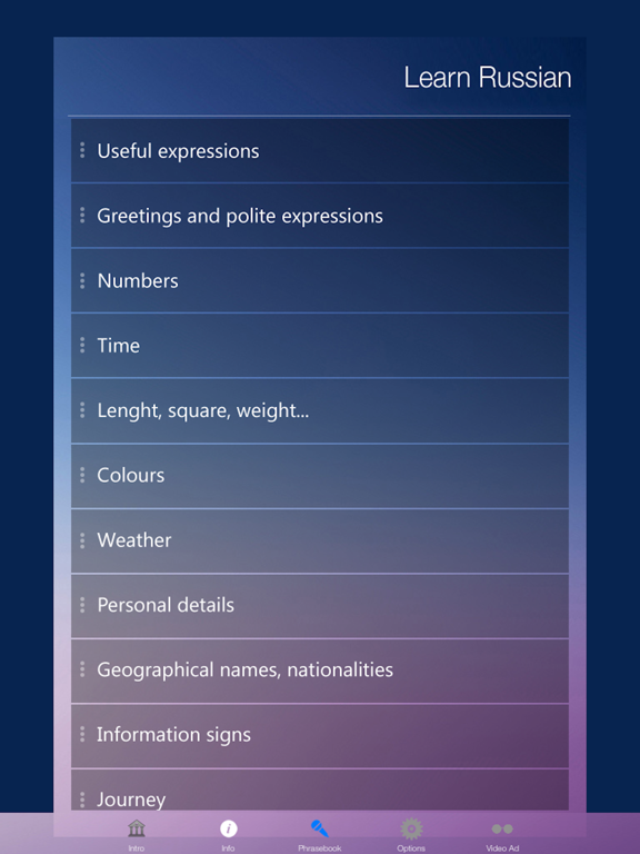 Screenshot #5 pour Learn RUSSIAN Speak RUSSIAN Language Fast and Easy