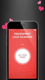 fingerprint love calculator iphone resimleri 3
