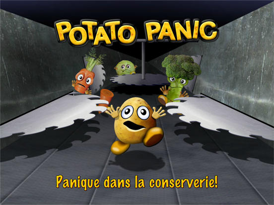 Screenshot #4 pour POTATO PANIC - action runner fun game