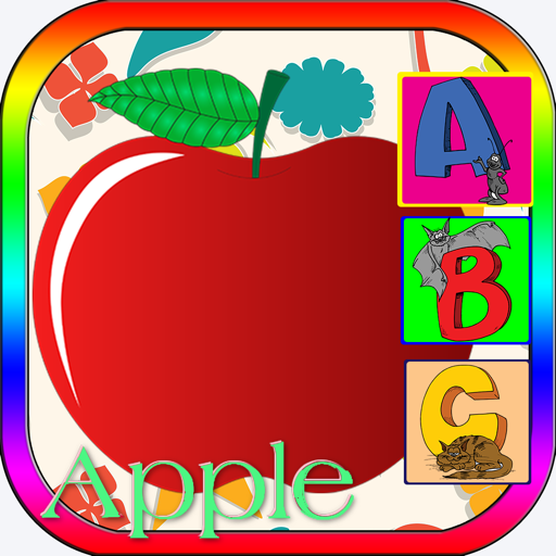 Fruit Alphabet Spelling Words Kindergarten School