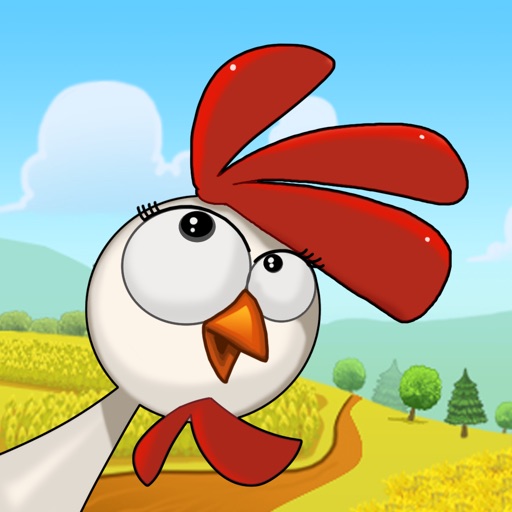 Barney Chicken Invaders - The flying farm heroes iOS App