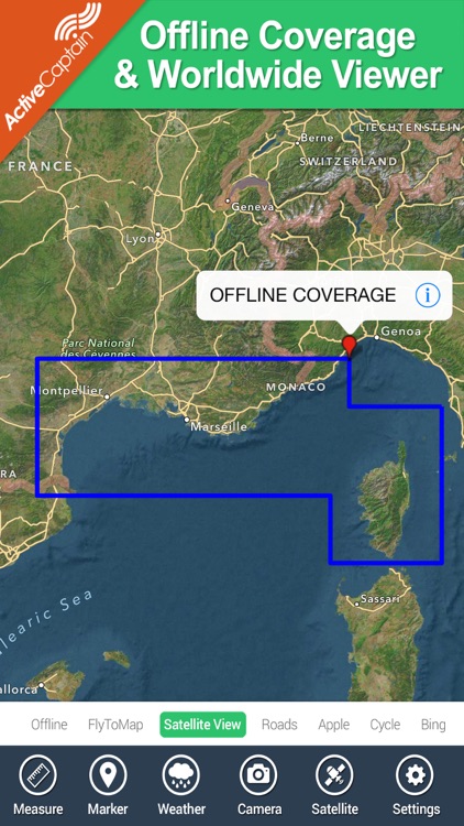 France Mediterranean HD - GPS Map Navigator screenshot-4