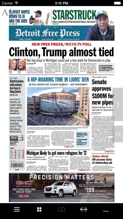 Detroit Free Press eEdition