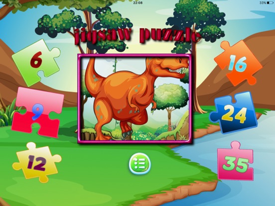 Screenshot #5 pour Puzzle puzzle dinosaure jeu reine des neiges