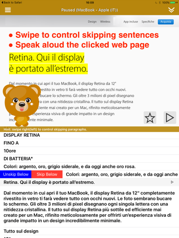 SpeakItalian 2 FREE (6 Italian Text-to-Speech) screenshot 2