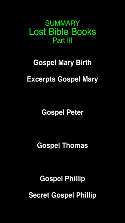 Lost Bible Books (part-3)