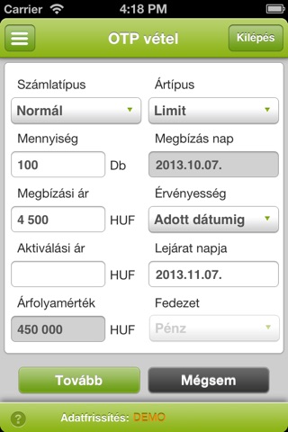 OTP SmartBróker screenshot 4