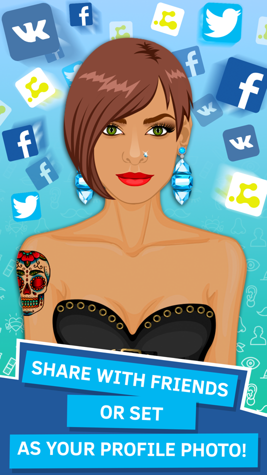 #2. Avatar Creator App. Make your own Avatar (iOS) 由: Gadget Software Development and Research LLC