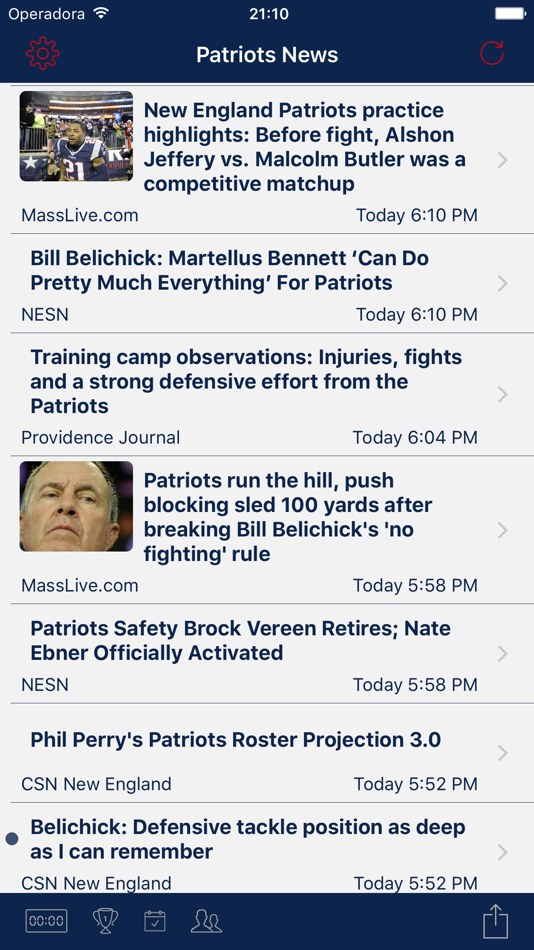 Football News - Patriots - 1.5 - (iOS)