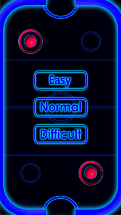 Air Hockey Blue Free screenshot-3