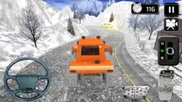 Game screenshot Snow Truck Driving Simulator apk