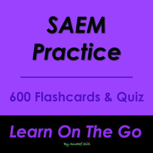 SAEM Practice for self Learning& Exam Prep 600 Q&A icon