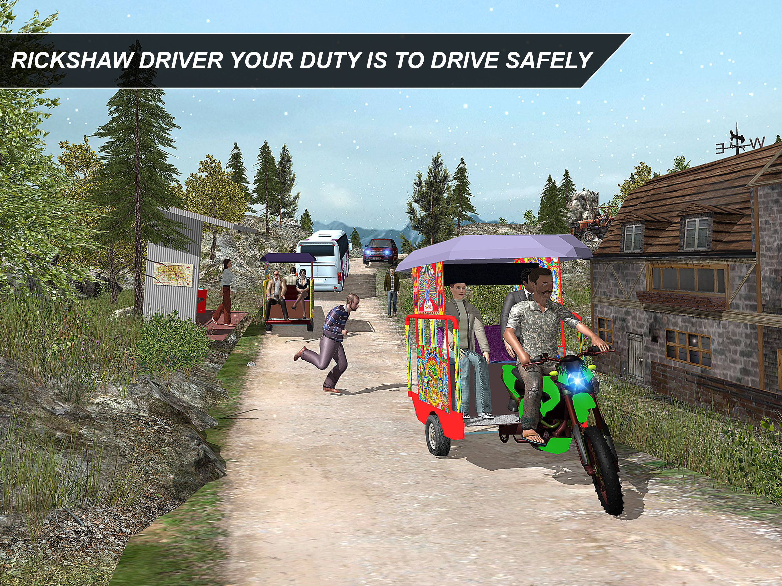 Off-Road Chingchi Rickshaw Sim