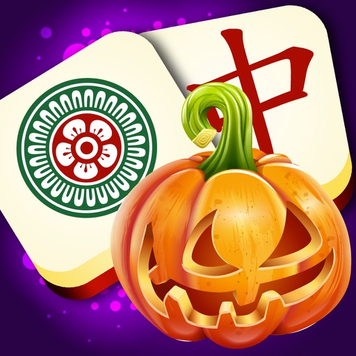 Halloween Mahjong Pro - Spooky Puzzle Deluxe Game icon