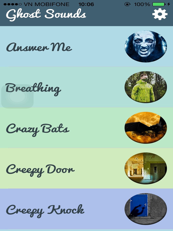 Screenshot #5 pour Ghost Sounds - Scary Sounds,Horror Sounds